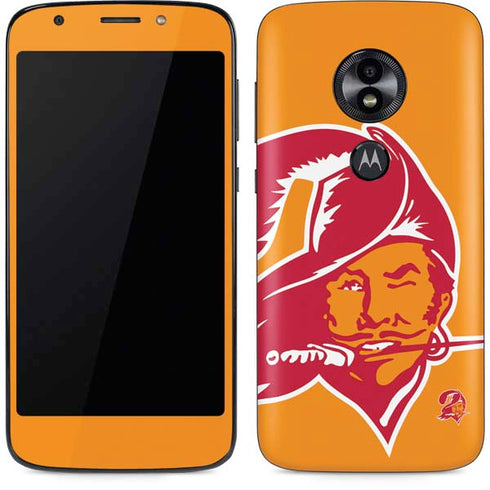 NFL Tampa Bay Buccaneers Retro Logo Moto E5 Play Skin